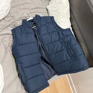 Men's Navy Puffer Vest